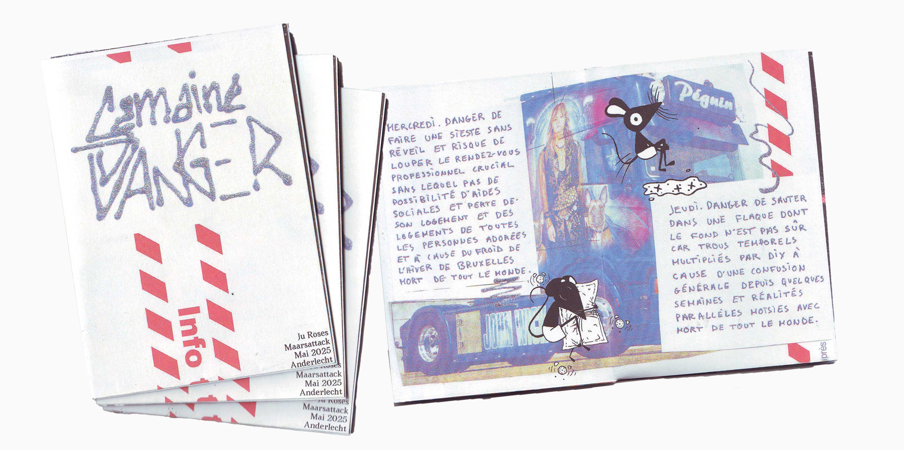 Cover du Fanzine Semaine Danger